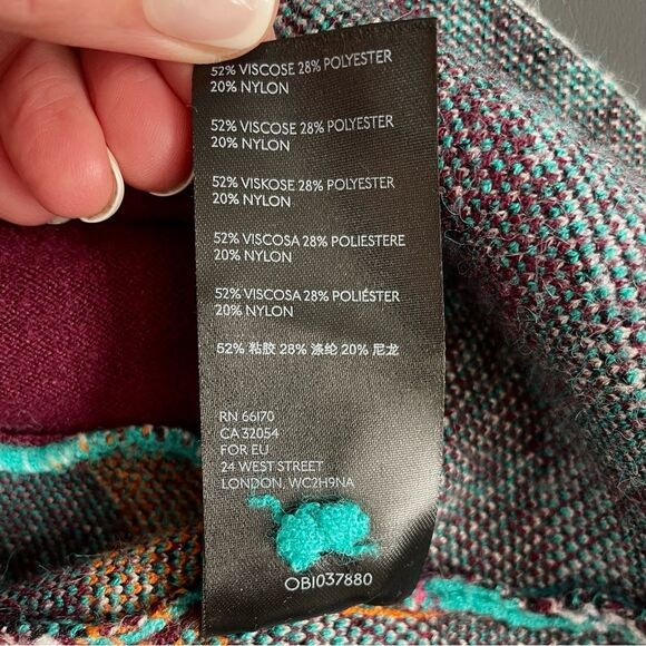 Anthropologie Rosetta Cropped Plaid Jacket Size S - Picture 13 of 13